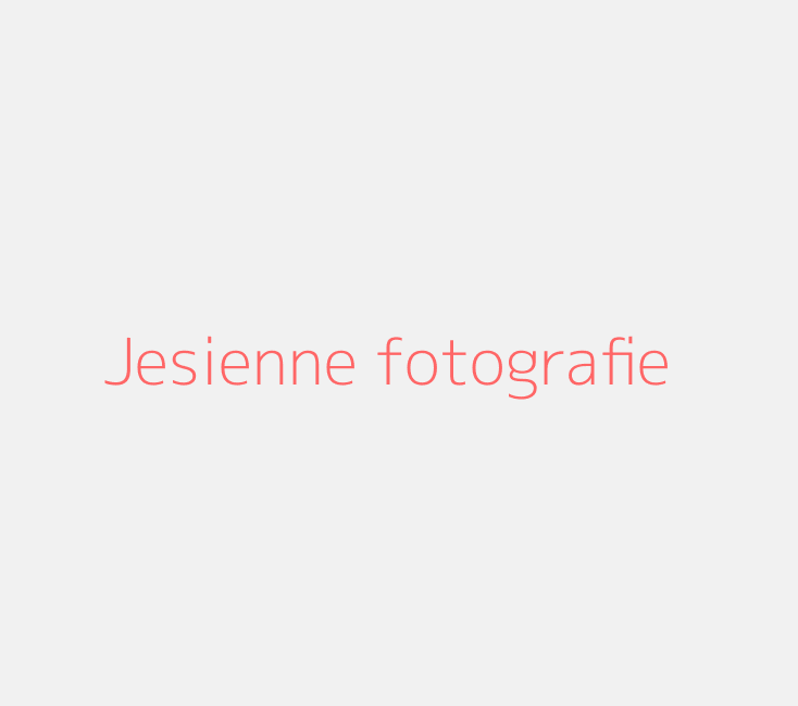 Jesienne fotografie